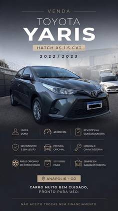 TOYOTA YARIS 1.5 16V FLEX XS CONNECT MULTIDRIVE